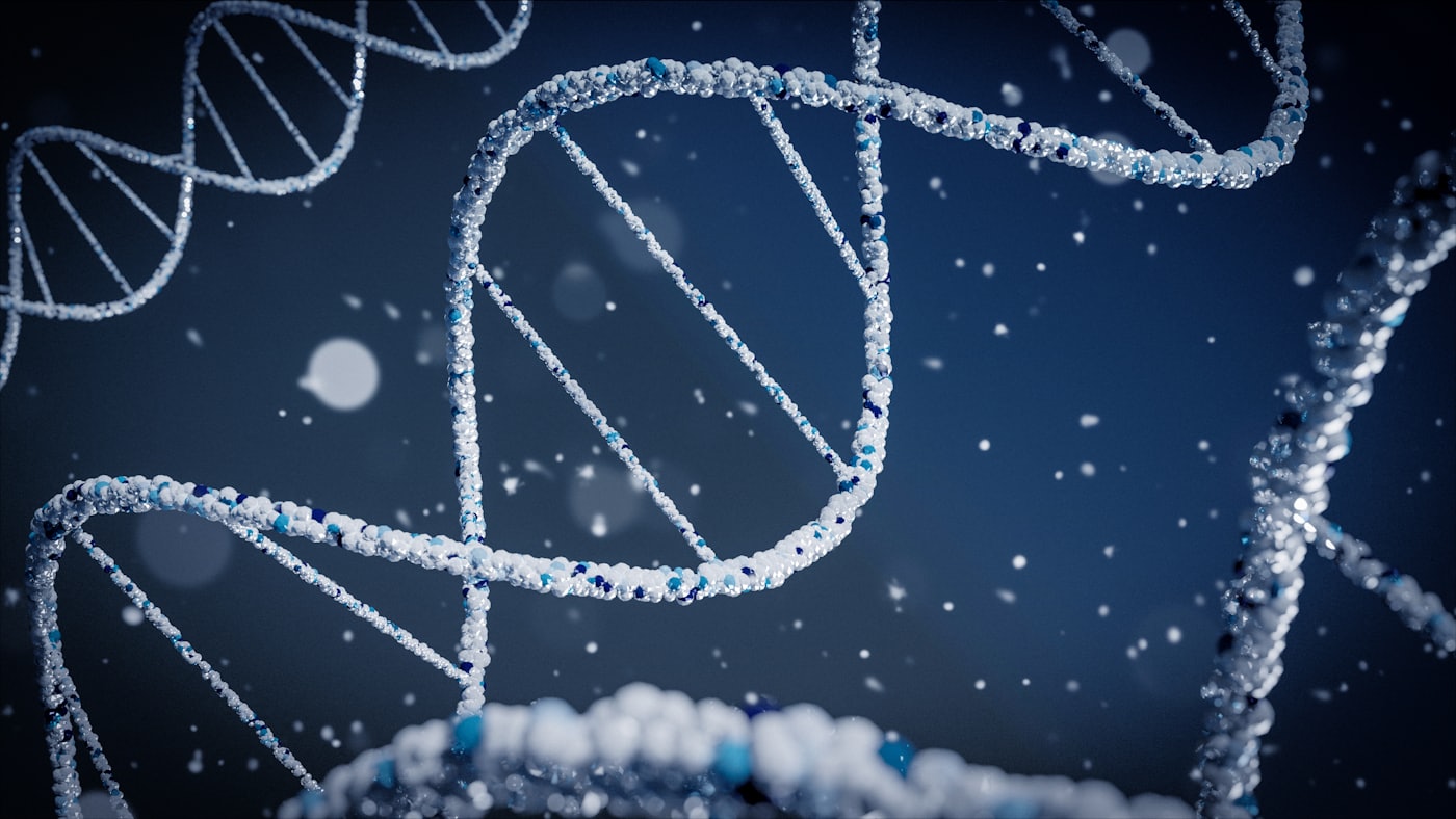 Illustration of a DNA double helix
